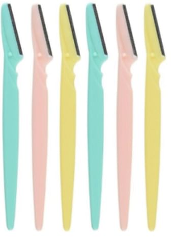 Generic 6-Piece Eyebrow Trimmer Set Multicolor