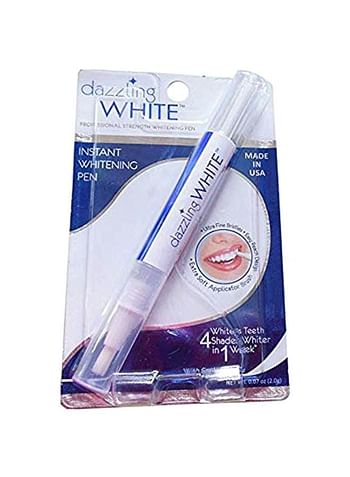 Dazzling White Teeth Whitening Pen White