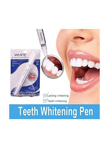 Dazzling White Teeth Whitening Pen White