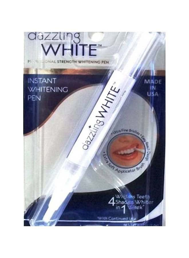 Dazzling White Teeth Whitening Pen (For 50 Uses) White 2.0grams