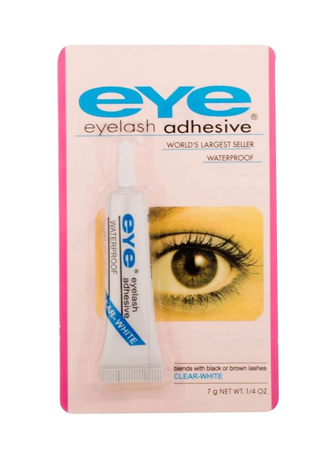 Eye Waterproof Adhesive Eyelashes Glue White