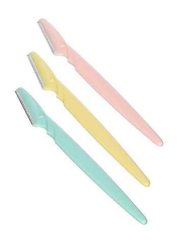 Tinkle Set Of 3 Eyebrow Razor Multicolour