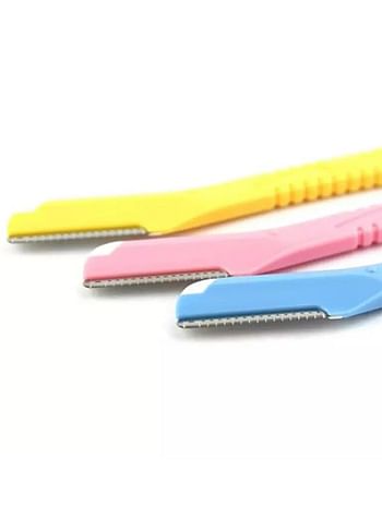 Tinkle Set Of 3 Eyebrow Razor Multicolour