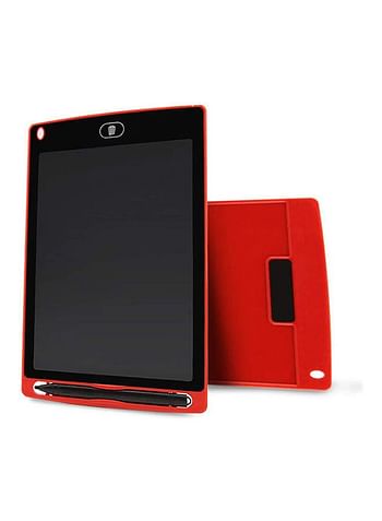 Lcd Writing Tablet Doodle Pad Portable Electronic Writer Environmental And Drawing Memo Board red