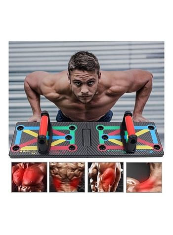 12-In-1 Foldable Pushup Board