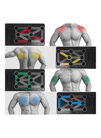 12-In-1 Foldable Pushup Board