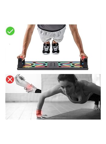 12-In-1 Foldable Pushup Board