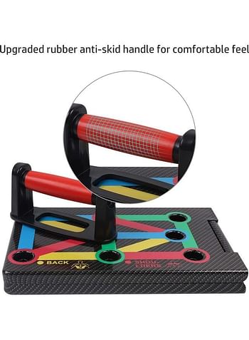 12-In-1 Foldable Pushup Board