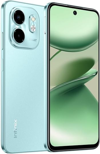 Infinix Smart 9, 4GB RAM, 128GB ROM, 6.7" HD Display, 13MP Dual AI Rear Camera, 8MP Front Camera, 5000 mAh Battery, Android 14 (Mint Green)