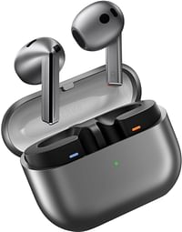 Samsung Galaxy Buds3 Wireless Bluetooth Earbuds with Adaptive EQ/ANC Hi-Fi Sound 360 Audio UAE Edition - Silver