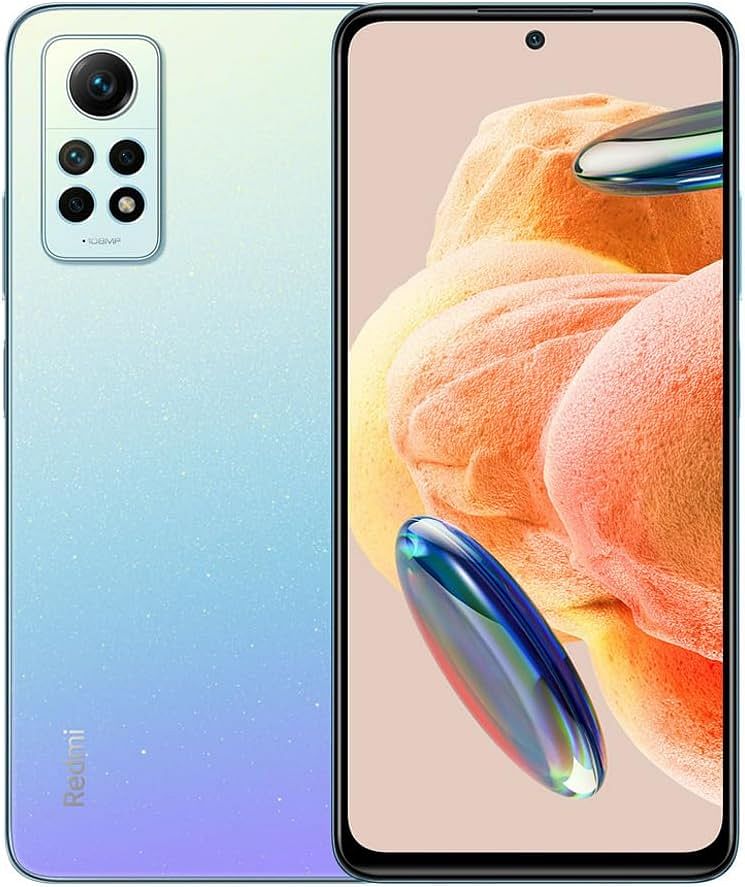 Xiaomi Redmi Note 12 Pro 4G ( 8GB RAM, 256 Storage) - Smooth 120Hz AMOLED display |Powerful Snapdragon processor | 108MP Wide Camera | 67W Turbo charging Glacial Blue