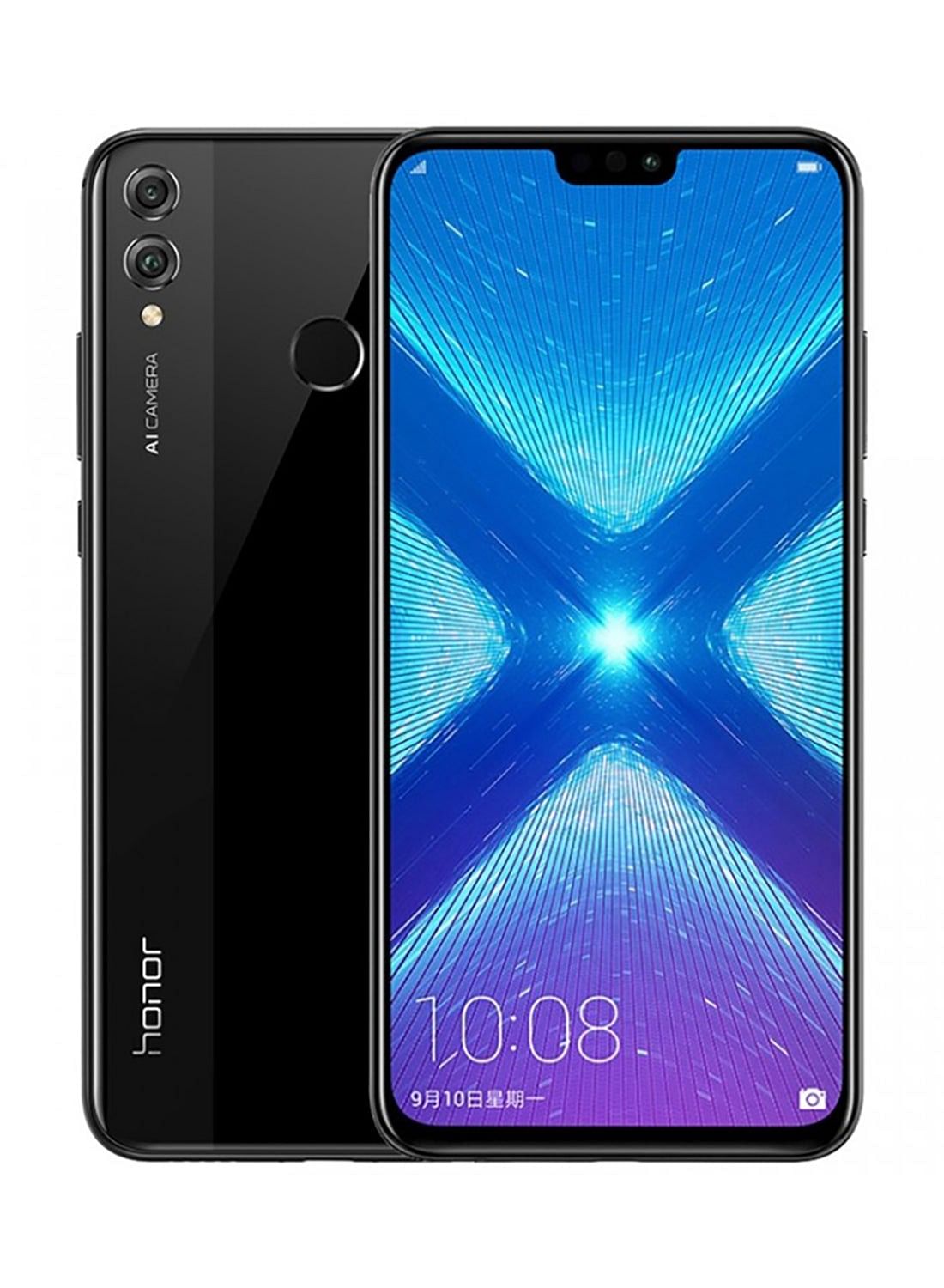 Honor 8X Dual-SIM 4G LTE 128GB 4GB RAM - Black