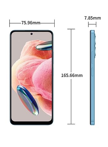 Xiaomi Redmi Note 12 Dual SIM  8GB RAM 128GB 4G - Ice Blue