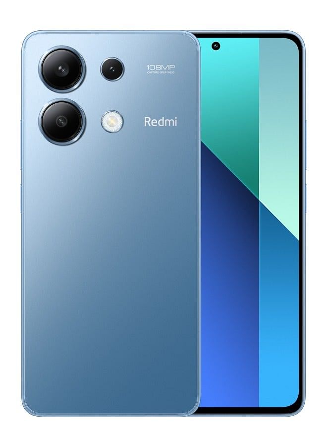 Xiaomi Redmi Note 13 Dual SIM 8GB RAM 256GB 4G - Ice Blue