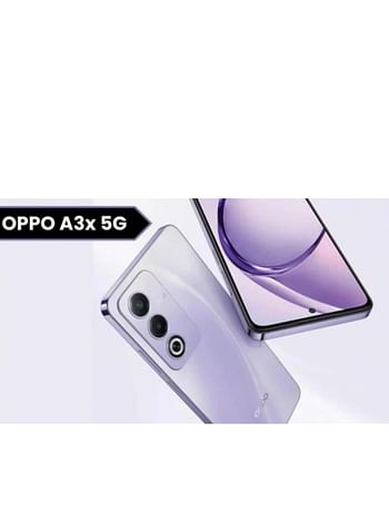 OPPO A3x 5G Dual SIM 4GB RAM 128GB - Pink/Purple