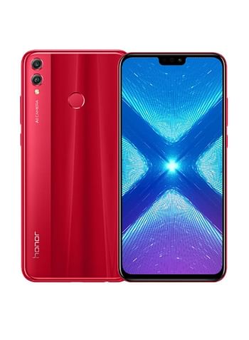 Honor 8X Dual-SIM 4G LTE 128GB 4GB RAM - Red