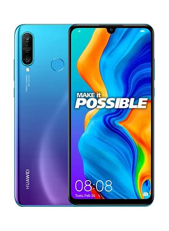 HUAWEI P30 Lite Dual-SIM 4G LTE 128GB 6GB RAM - Peacock Blue