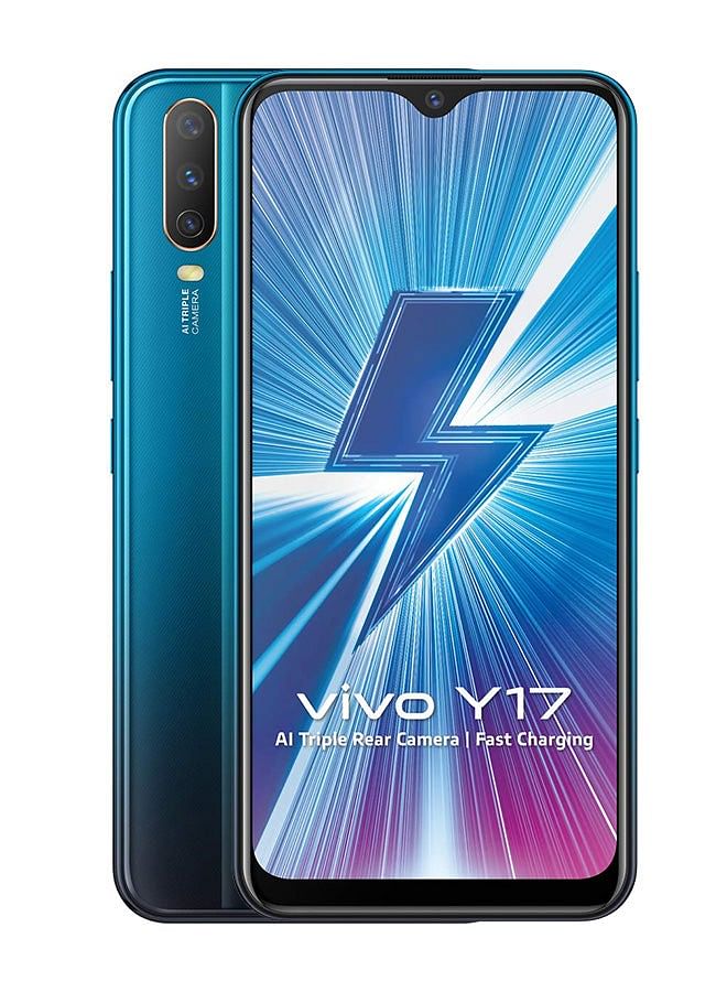 Vivo Y17 Dual-SIM 4G LTE 128GB 4GB RAM - Mineral Blue