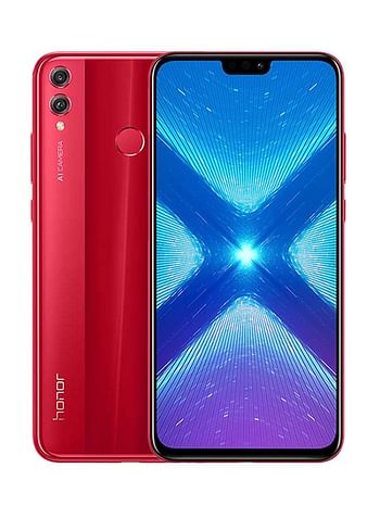 Honor 8X Dual-SIM 4G LTE 128GB 4GB RAM - Red