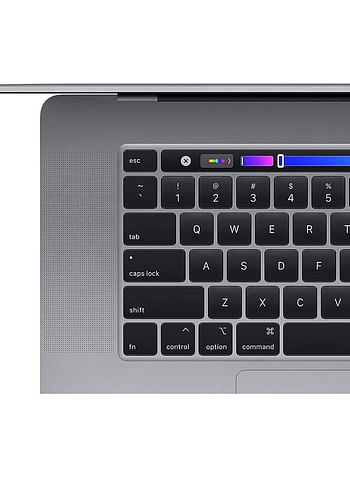 Apple Macbook Pro 2019 A2141 Touch Bar Laptop 16 Inch Display Intel Core i7 Processor 8th Generation 512GB 16GB RAM 4GB Radeon Pro 5300M Graphics English - Space Grey