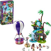 LEGO Friends Tiger Hot Air Balloon Jungle Rescue 41423; LEGO Friends Adventure Set Features a Toy Hot Air Balloon and LEGO Friends Buildable Figures for Hours of Creative Fun, New 2020 (302 Pieces)