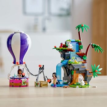 LEGO Friends Tiger Hot Air Balloon Jungle Rescue 41423; LEGO Friends Adventure Set Features a Toy Hot Air Balloon and LEGO Friends Buildable Figures for Hours of Creative Fun, New 2020 (302 Pieces)