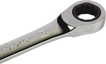 Stanley Stmt89940-8B-12 Combination Stainless Steel Reversible Ratcheting Spanners-15Mm (Silver)