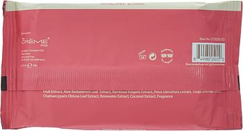 The Crème Shop Tcs-complete Cleansing Towelettes -coconut & Rosewater 20 Count