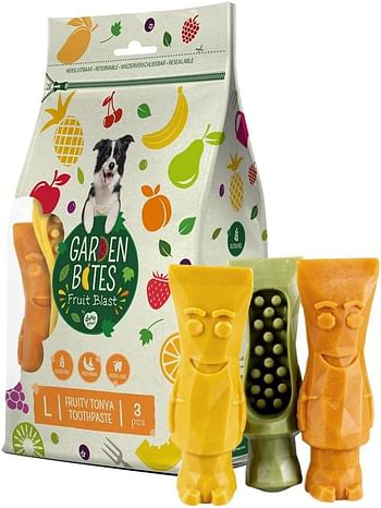 Duvo+ + Garden Bits Fruity Tonya Towpaste (Blister T-L 13.5 cm, 270 g (3 Uni))