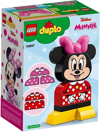 LEGO DUPLO | Disney Juniors My First Minnie Build 10897 Building Bricks (10 Pieces)