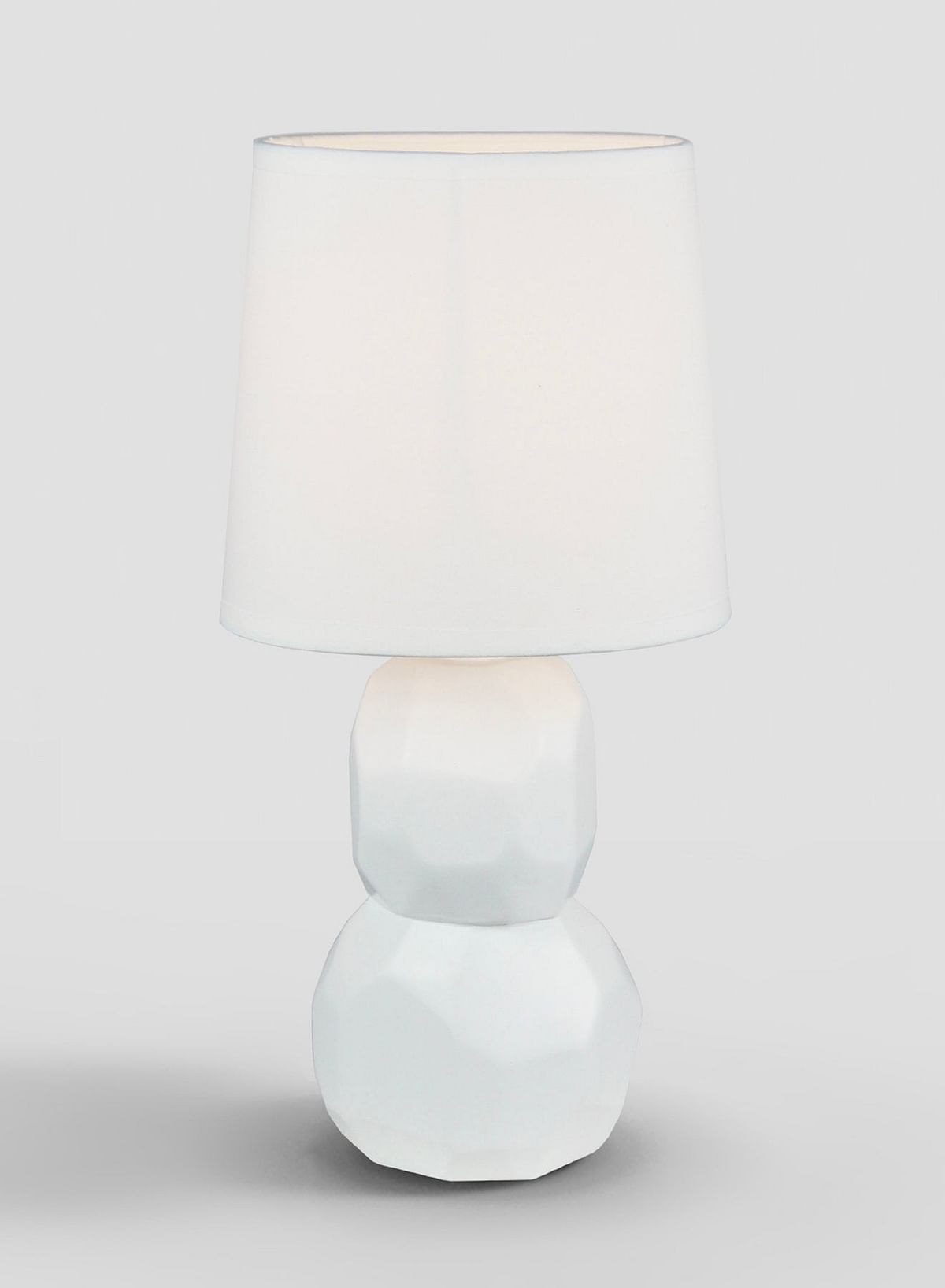 Switch Cairns Ceramic Table Lamp Unique Luxury Quality Material for the Perfect Stylish Home 16 x 33cm AT15557 - Off White