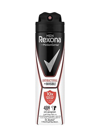 Rexona Antibacterial Plus Invisble Deodrant 150ml