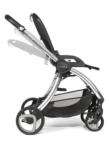 TUTTI bambini Arlo Pushchair Chassis Stroller Frame - Chrome