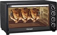 Bompani Electric Oven - 65L With Grill, 60 min Timer, 4 knobs, 100-250°C Temp Control, Non - Stick Chamber and Stainless Steel Heating Element  - BEO65