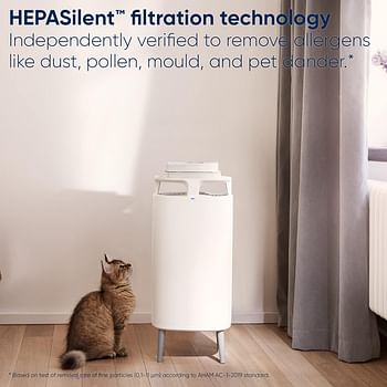 Blueair Air Purifier - DustMagnet DM-5210i Cleans Upto 1017 sqft, 232 m³/h CADR, AQI, HEPASilent Technology Removes 99.97% Pollen, Dust, Mould, Bacteria, Viruses, VOCs, Odours