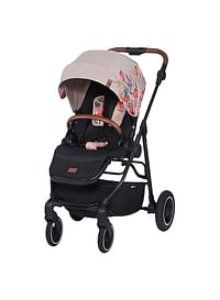 Kinderkraft Stroller Allroad Pushchair Baby Buggy Easy Folding Large Hood With Upf 50+ Two Pushing Directions All Wheels Suspension Accessories In Set - Multicolour