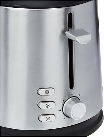 Beko TAM6201I 2-Slice Toaster 7-Toasting Levels 850W Stainless Steel