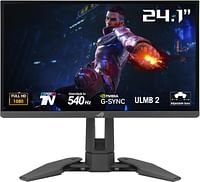 ASUS ROG Swift Pro PG248QP NVIDIA® G-SYNC® esports gaming monitor- 24.1-inch FHD, 540 Hz (OC), Esports-TN panel, NVIDIA® Reflex Analyzer, ULMB 2, adjustable base, ESS codec, DisplayHDR™ 400