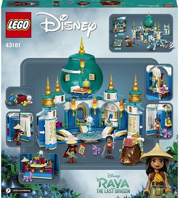 LEGO Disney Princess Raya and the Heart Palace 43181 Building Kit (610 Pieces)