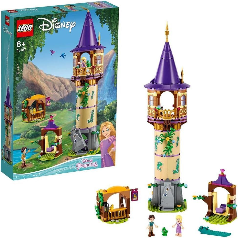 LEGO Disney Princess Rapunzel’s Tower 43187 Building Kit (369 Pieces)