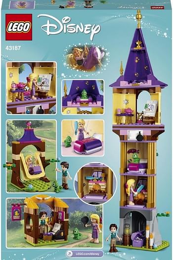 LEGO Disney Princess Rapunzel’s Tower 43187 Building Kit (369 Pieces)