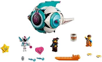 LEGO The Lego Movie 2 Sweet Mayhem’S Systar Starship! 70830 Building Kit Spaceship Toy For 9+ Year Old Girls And Boys 2019 Multicolor