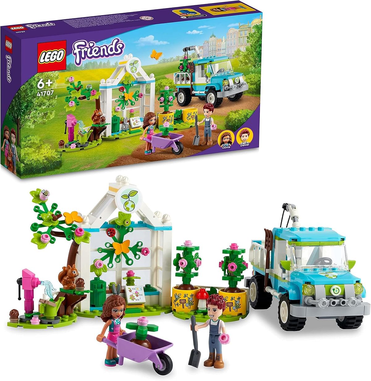 LEGO Friends Tree-Planting Vehicle 41707 Building Kit (336 Pieces)