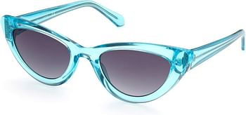 GUESS Women's GU7811 Sunglasses 54/Blue