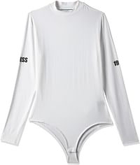 GUESS Women's L/S EVA BODY Top L True White A000