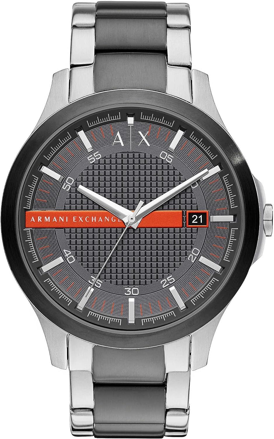 Armani Exchange Dress Watch For Men Stainless Steel Band Watch - AX2404, bracelet