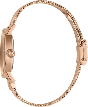 Just Cavalli Womens Quartz Watch, Analog Display and Stainless Steel Strap JC1L078M0035