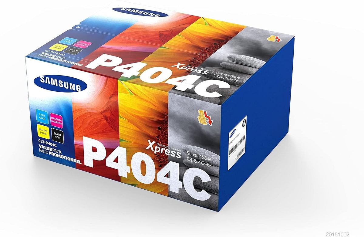 Samsung CLT-P404C (SU365A) Multipack Original Toner Schwarz