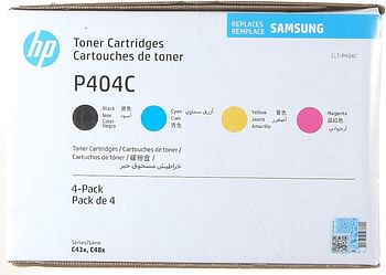 Samsung CLT-P404C (SU365A) Multipack Original Toner Schwarz