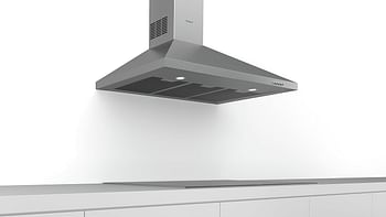 Bosch Series | 2 Wall-mounted cooker hood Pyramidal Chimney Hood, 90 cm Stainless Steel - DWP94CC50M